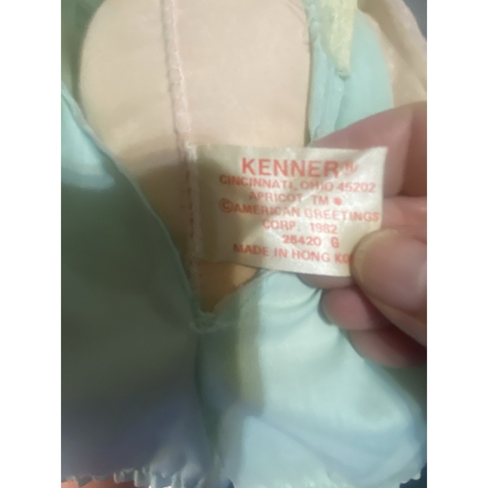 Vintage 1982 Kenner Strawberry Shortcake Friends Apricot Blow Kiss Baby Doll - Picture 5 of 8